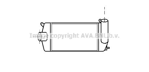 AVA QUALITY COOLING Välijäähdytin LC4042